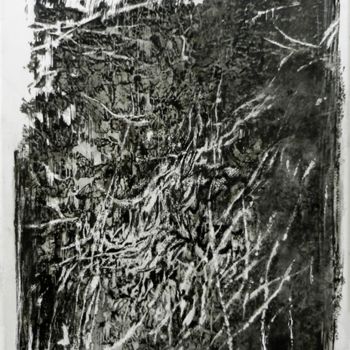 Отпечатки и Гравюры под названием "monotyype" - Elisabeth Poiret, Подлинное произведение искусства, Монотип