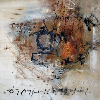 Pintura intitulada "C'est le délice du…" por Elisabeth Poiret, Obras de arte originais, Acrílico