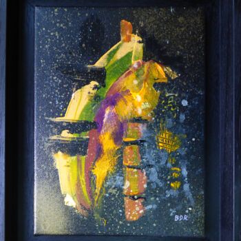 Peinture intitulée "Cadmium yellow renc…" par Elisabeth Renard, Œuvre d'art originale