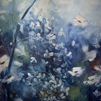 Картина под названием "primavera 8" - Elisabeth Ebailoni, Подлинное произведение искусства