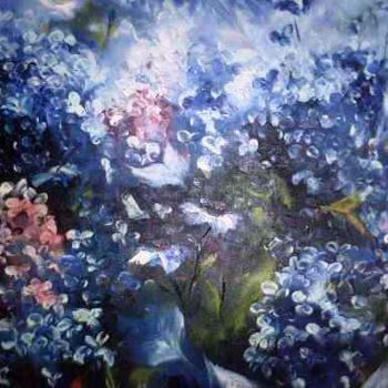 Картина под названием "primavera   2" - Elisabeth Ebailoni, Подлинное произведение искусства