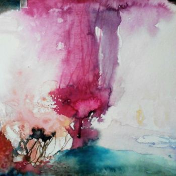 Peinture intitulée "ES-A17-48" par Elisabeth Sandillon, Œuvre d'art originale, Aquarelle