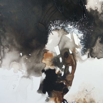 Peinture intitulée "ES-E20-39" par Elisabeth Sandillon, Œuvre d'art originale, Encre