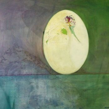 Pittura intitolato "la-rinascita-spring" da Elisabetta Grappasonni, Opera d'arte originale, Acrilico