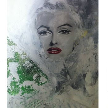 Painting titled "Marilyn" by Elisabetta Grappasonni, Original Artwork, Acrylic