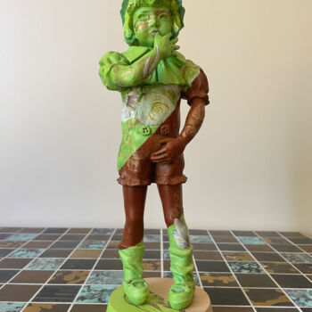 雕塑 标题为“(PN°4) STATUETTE” 由Elise Cabanes, 原创艺术品, 树脂