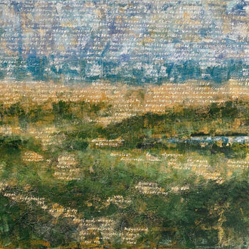 Painting titled "Missing Land 03" by Elise Eekhout, Original Artwork, Acrylic