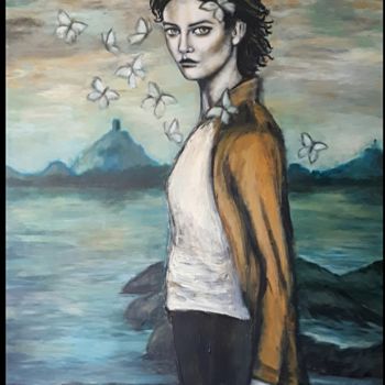 Painting titled "Souviens toi" by Elise Milano, Original Artwork