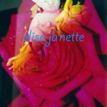 Photography titled "rosey statue" by Elise Ja'Nette, Original Artwork