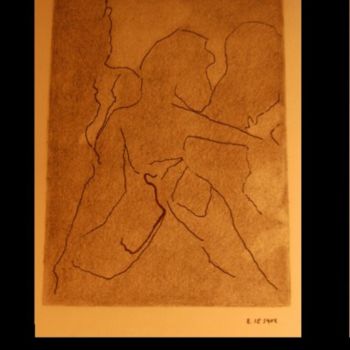 Painting titled "La Femme cheval" by Elitrompe, Original Artwork, Other
