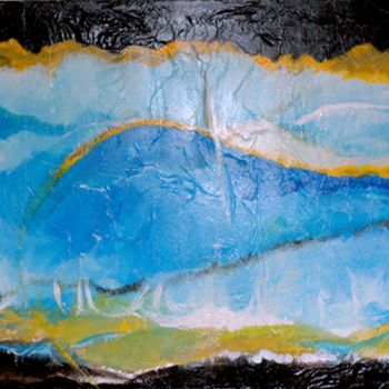 Peinture intitulée "Opale" par Elitrompe, Œuvre d'art originale, Huile