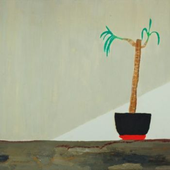 Peinture intitulée "Le Palmier" par Elitrompe, Œuvre d'art originale, Huile
