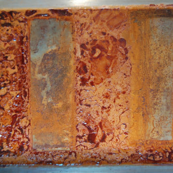 Pittura intitolato "Corrosion I" da Elitrompe, Opera d'arte originale, Acrilico