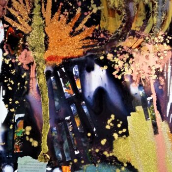 제목이 "Métamorphose"인 미술작품 Elizabeth Laudouar로, 원작, 잉크