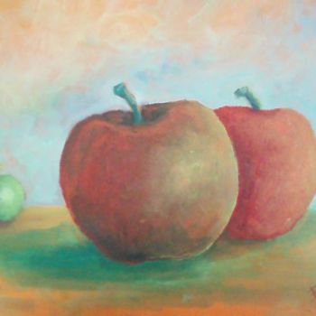 Pintura titulada "Frutos" por Elizabeth López Avilés, Obra de arte original