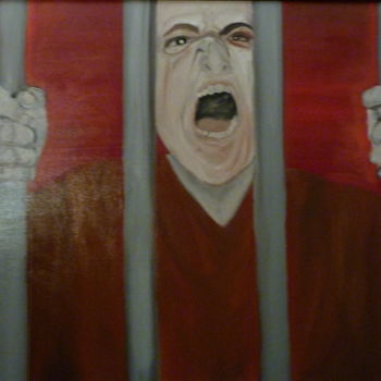 Painting titled "Rage.jpg" by Eliza Matica, Original Artwork, Oil