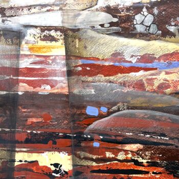제목이 "Abstract landscape…"인 미술작품 Елизавета Пугачева로, 원작, 아크릴