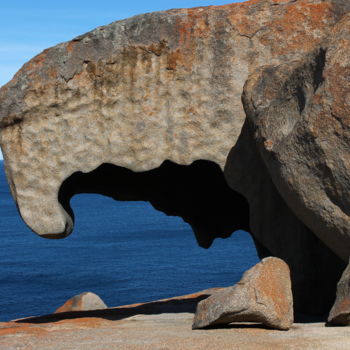 Photographie intitulée "Remarkable Rocks" par Elke Matthaeus, Œuvre d'art originale