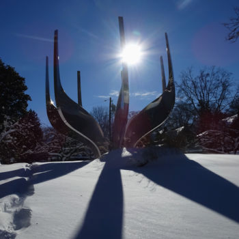 Fotografía titulada "Fountain" por Elke Matthaeus, Obra de arte original