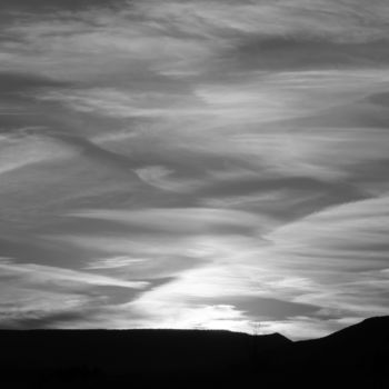 Photography titled "Cloud Formation" by Elke Matthaeus, Original Artwork