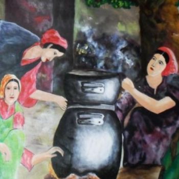 Peinture intitulée "5.JPG" par Sidi Khalid Elkhalifi, Œuvre d'art originale