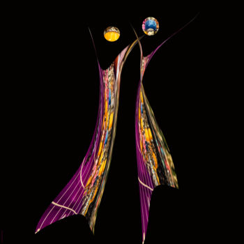 Digital Arts titled "dance10" by Youssef El Kharroufi, Original Artwork, Digital Painting