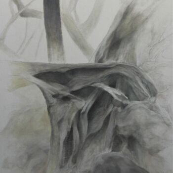Peinture intitulée "forest9" par Ella Barsky, Œuvre d'art originale, Huile