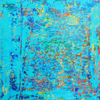 Pittura intitolato "Deep Ocean" da Elli Popa, Opera d'arte originale, Acrilico