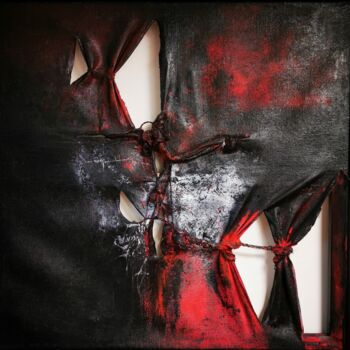 绘画 标题为“khostangel I” 由Elodie Dollat, 原创艺术品, 丙烯