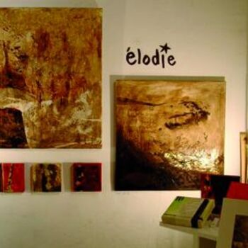 Malerei mit dem Titel "salon ID D'ART - LY…" von Élodie, Original-Kunstwerk