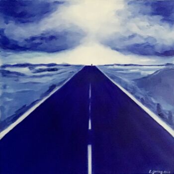 Картина под названием "The Way III" - Eloise Gerbert, Подлинное произведение искусства, Масло
