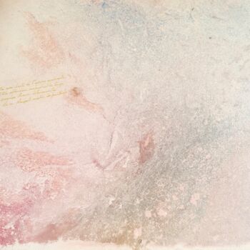 Peinture intitulée "ROSEA AURORA" par Elric Miault, Œuvre d'art originale, Pigments