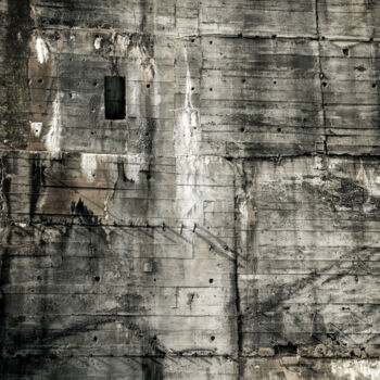 Photography titled "Concrete" by Elsa Lunghini, Original Artwork, Digital Photography Mounted on Aluminium