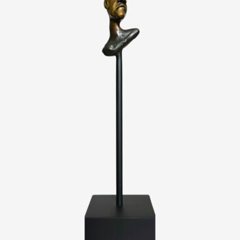 Escultura intitulada "Egos 3" por Elsa Muñoz, Obras de arte originais, Bronze