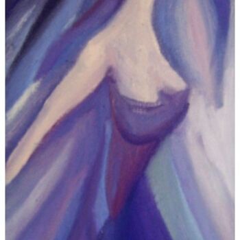 Pintura intitulada "La Gran Dama" por Elsa Lores, Obras de arte originais
