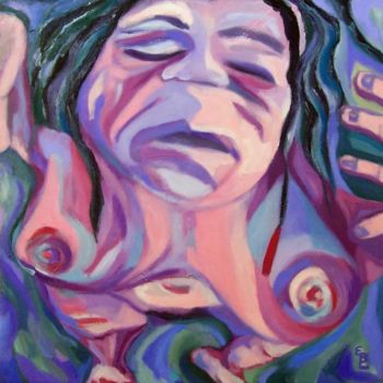 Painting titled "La Enana" by Elsa Lores, Original Artwork