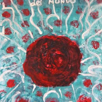 Pittura intitolato "Todas las flores de…" da Elsa Lores, Opera d'arte originale