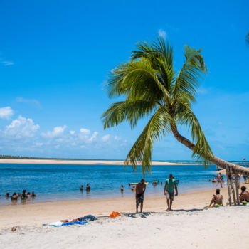 Photography titled "Praia de Boipeba na…" by Elton Abreu, Original Artwork, Digital Photography