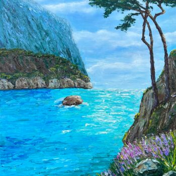 Painting titled "Reflections of Ital…" by Elvira Gord, Original Artwork, Oil
