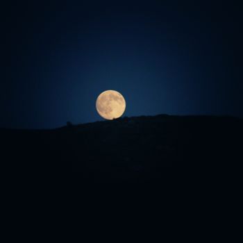 Photography titled "Moon" by Elzem, Original Artwork, Digital Photography