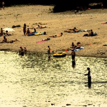 "Plage" başlıklı Fotoğraf Man tarafından, Orijinal sanat