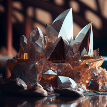 "Sydney Opera House.…" başlıklı Dijital Sanat Emaga Travels ✈️ By Emaga.Art 🎨 tarafından, Orijinal sanat, AI tarafından oluşt…