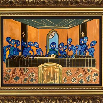 Картина под названием "Them" - Emela Brace (Nomolos), Подлинное произведение искусства, Акрил Установлен на Деревянная рама…