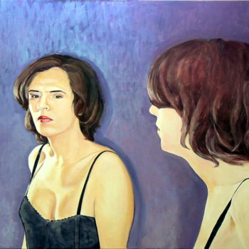 绘画 标题为“The Mirror Has Two…” 由Emilia Amaro, 原创艺术品, 丙烯