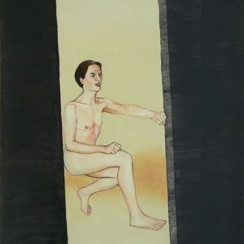 Malerei mit dem Titel "Gay power" von Emilia Amaro, Original-Kunstwerk, Acryl