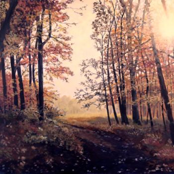 Peinture intitulée "Belle matinée pour…" par Emile Dubois, Œuvre d'art originale, Acrylique