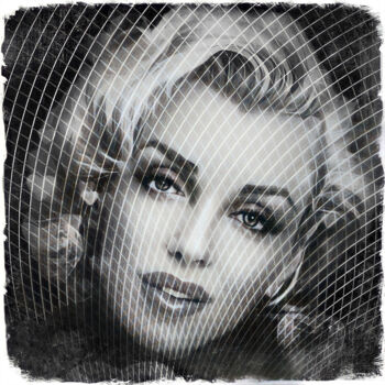 Digital Arts titled "Marilyn Monroe" by Emiliano Buiatti, Original Artwork, Photo Montage
