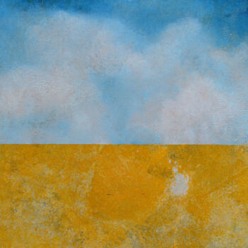 Painting titled "Sky" by Emiliano Stella, Original Artwork, Acrylic