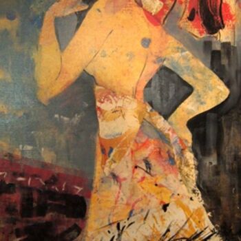 Ζωγραφική με τίτλο "l-elegance.jpg" από Emilie Lacroix-Mathieu, Αυθεντικά έργα τέχνης