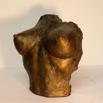 Sculpture titled "buste-20-18-13cm.jpg" by Emilie Lacroix-Mathieu, Original Artwork, Ceramics